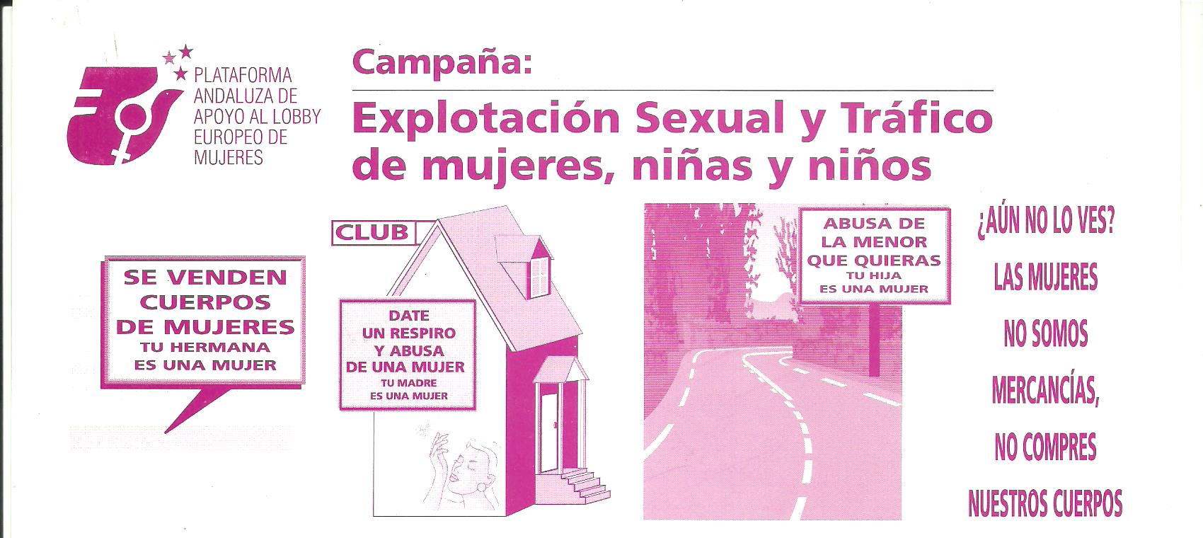 DÍA INTERNACIONAL CONTRA LA EXPLOTACIÓN SEXUAL Y LA TRATA DE PERSONAS