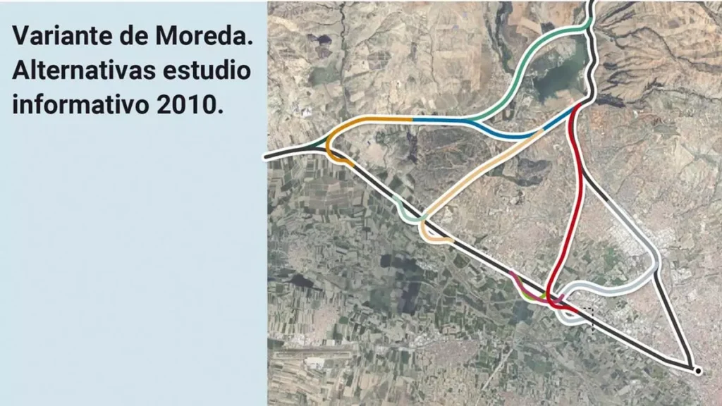 ¿Qué es la Variante de Moreda y por qué depende de ella la integración del tren en Granada?