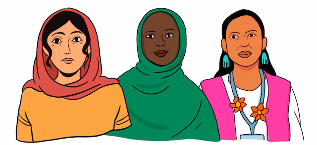 Tres mujeres, tres países y una crisis global