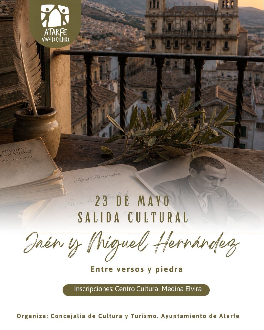 JAÉN Y MIGUEL HERNÁNDEZ: UN VIAJE ENTRE VERSOS Y MEMORIA